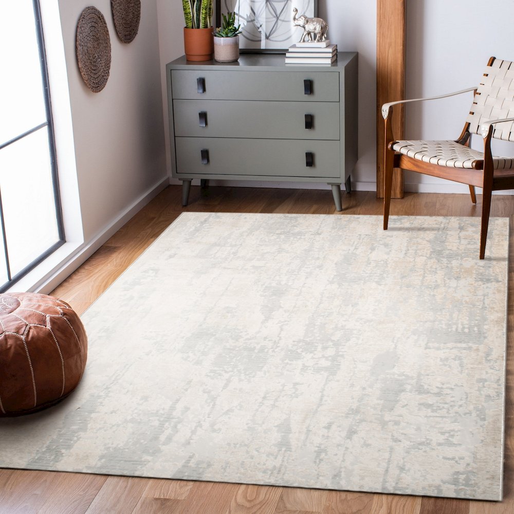 ARIELLA Cream/Grey 3 x 10 Indoor Rug. Picture 7