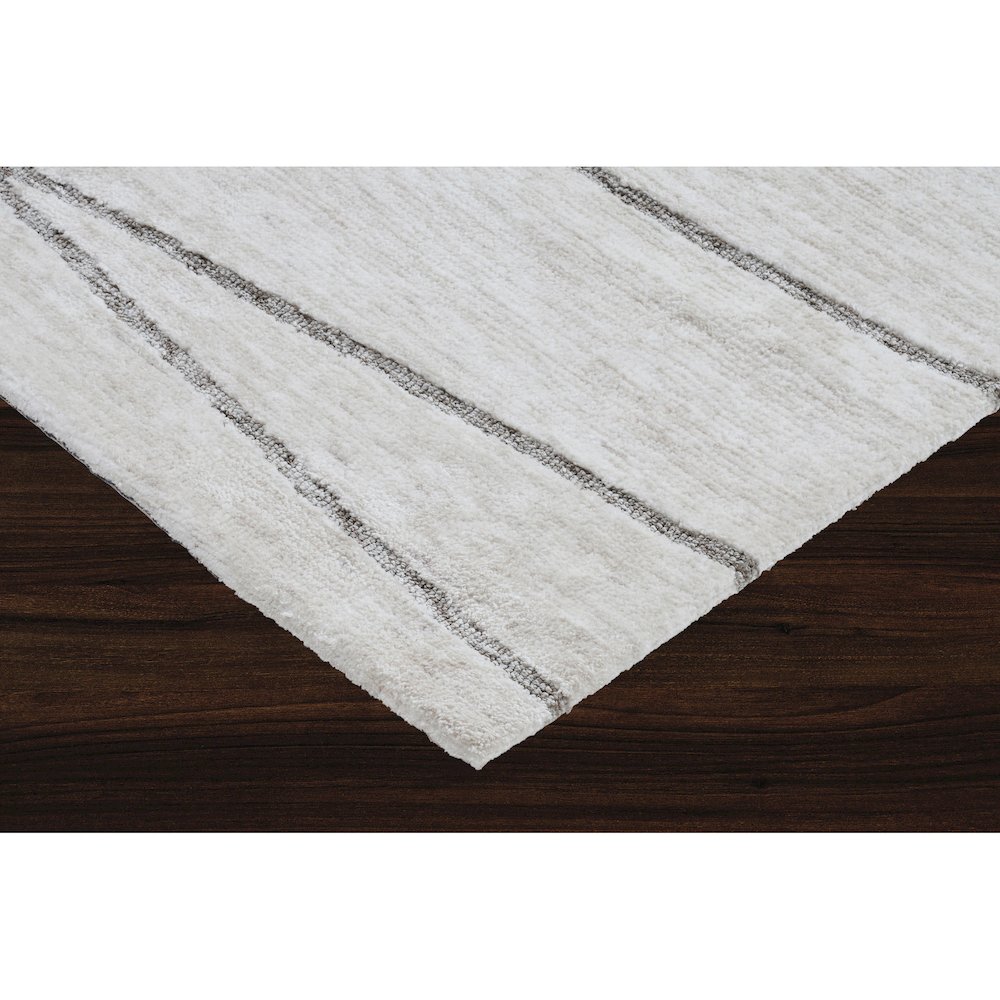 HAZEL Off White/Grey 8 x 10 Rug. Picture 3