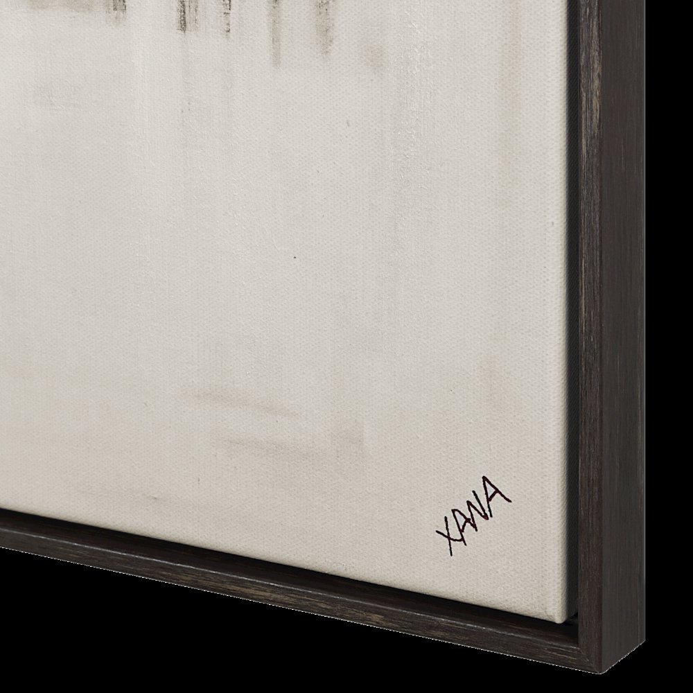 Malva 40" H x 40" W Canvas Art, Beige. Picture 5