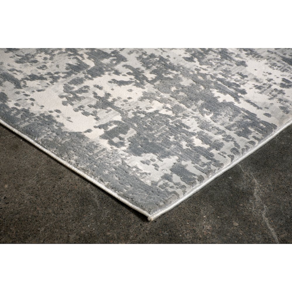 ARIELLA Grey/Charcoal 5 x 8 Indoor Rug. Picture 4