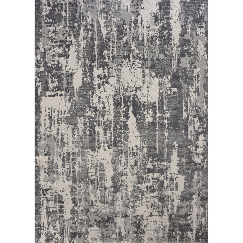 ARIELLA Grey/Charcoal 5 x 8 Indoor Rug. Picture 1