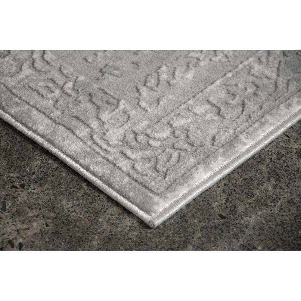 CAMILA Grey Mix 10 x 13 Indoor Rug. Picture 4