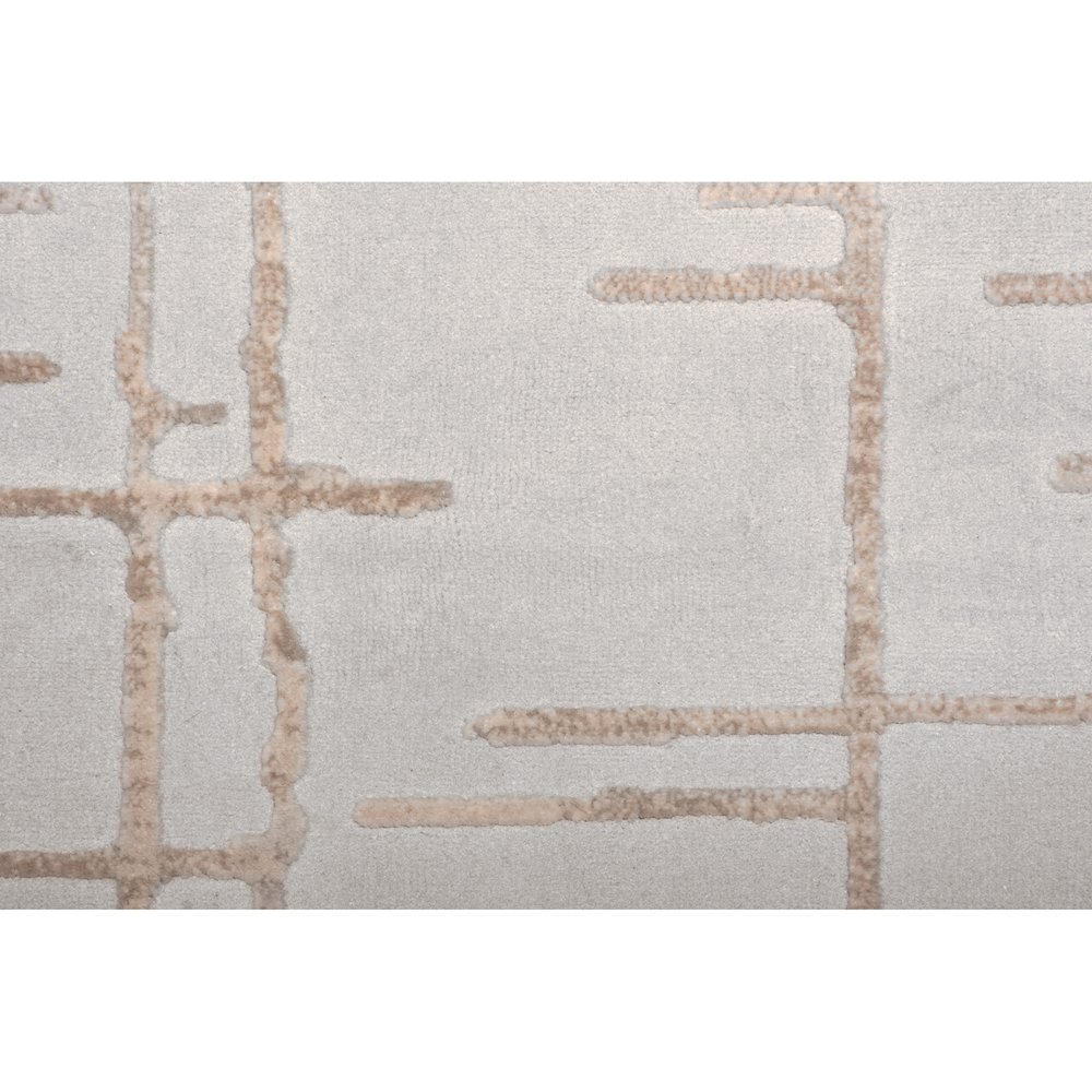 ARIELLA Grey/Beige 8 x 10 Indoor Rug. Picture 3