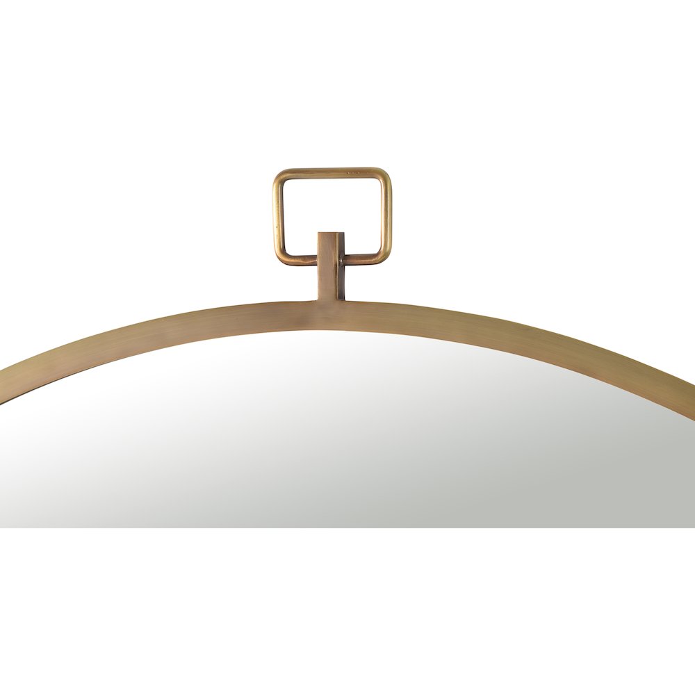 Azam 34 in. x 34 in. Round Framed Mirror. Picture 5