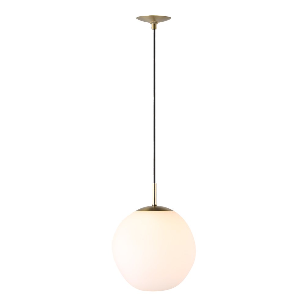 Koa 124.5" Height Ceiling Fixture, Etched White. Picture 5