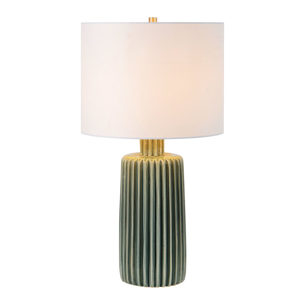 Roza 24.5" Length Table Lamp, Olive. Picture 4