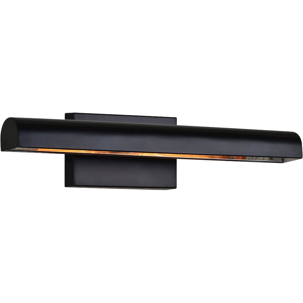Inverness 4.5" Length Wall Sconce, Matte Black. Picture 3