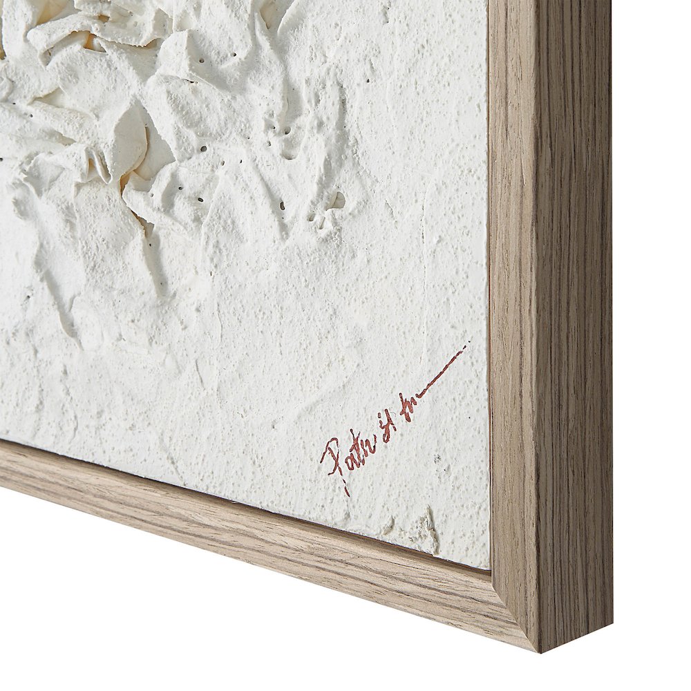 Volterra 20" Wide Wall Art, White. Picture 5