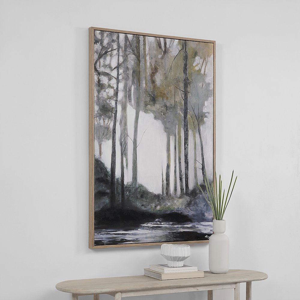 Catania 40" Wide Canvas Art, Grey. Picture 2