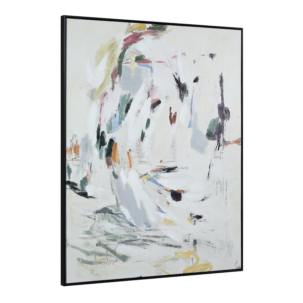 Cinta 50" H x 40" W Canvas Art, Grey. Picture 2