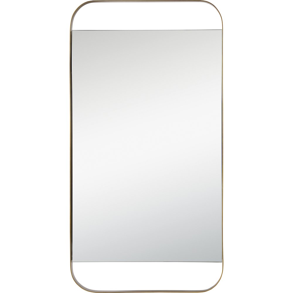 Zariyah 20 in. x 38 in. Rectangular Framed Mirror. Picture 1