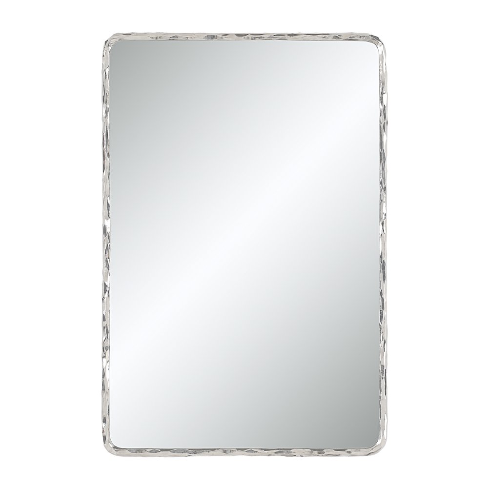 Pollonia 36" H x 24" W Wall Mirror, Grey. Picture 1