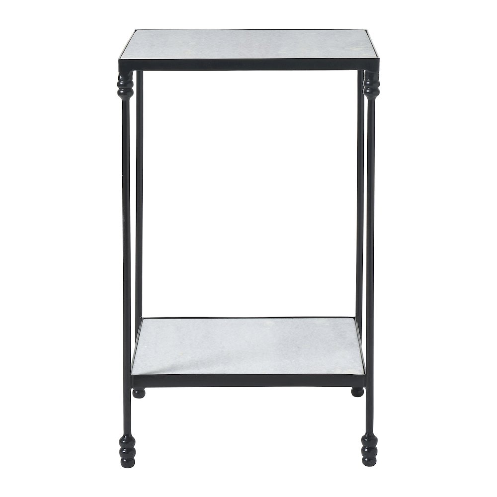 Giulia 24" Height Table, White. Picture 3