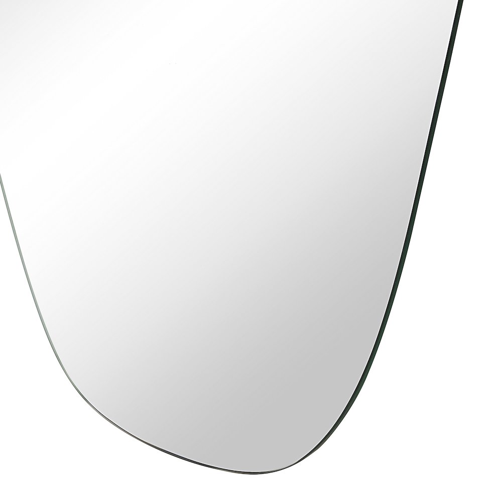 Erice 65" H x 25.5" W Wall Mirror, Grey. Picture 5