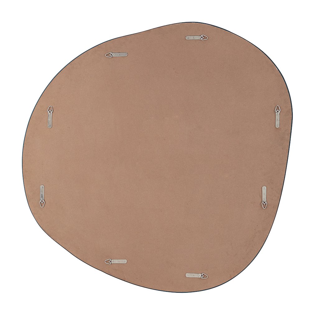 Lunaria 45" Tall Irregular Round Mirror. Picture 4