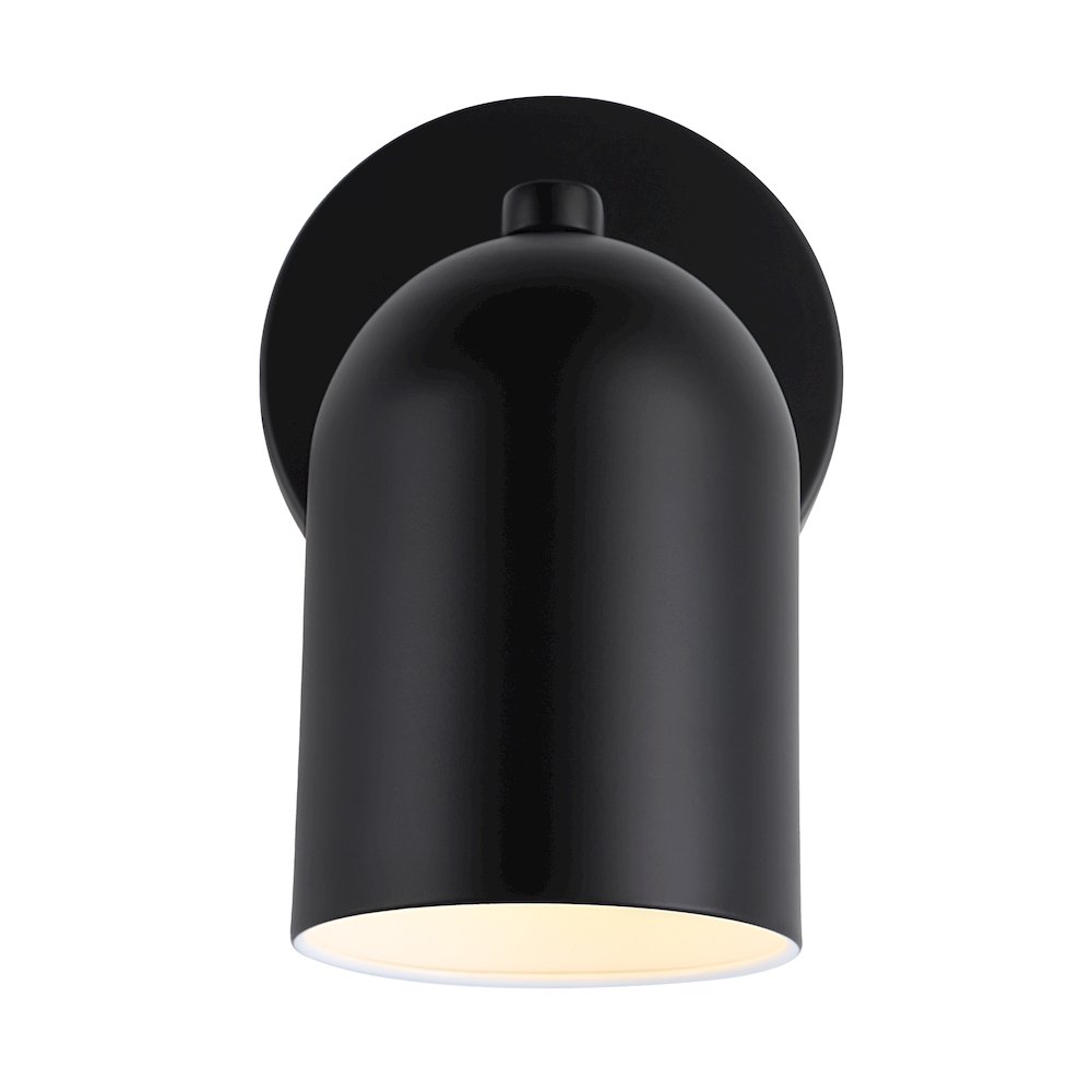 Valonia Wall Sconce In Black Color. Picture 5