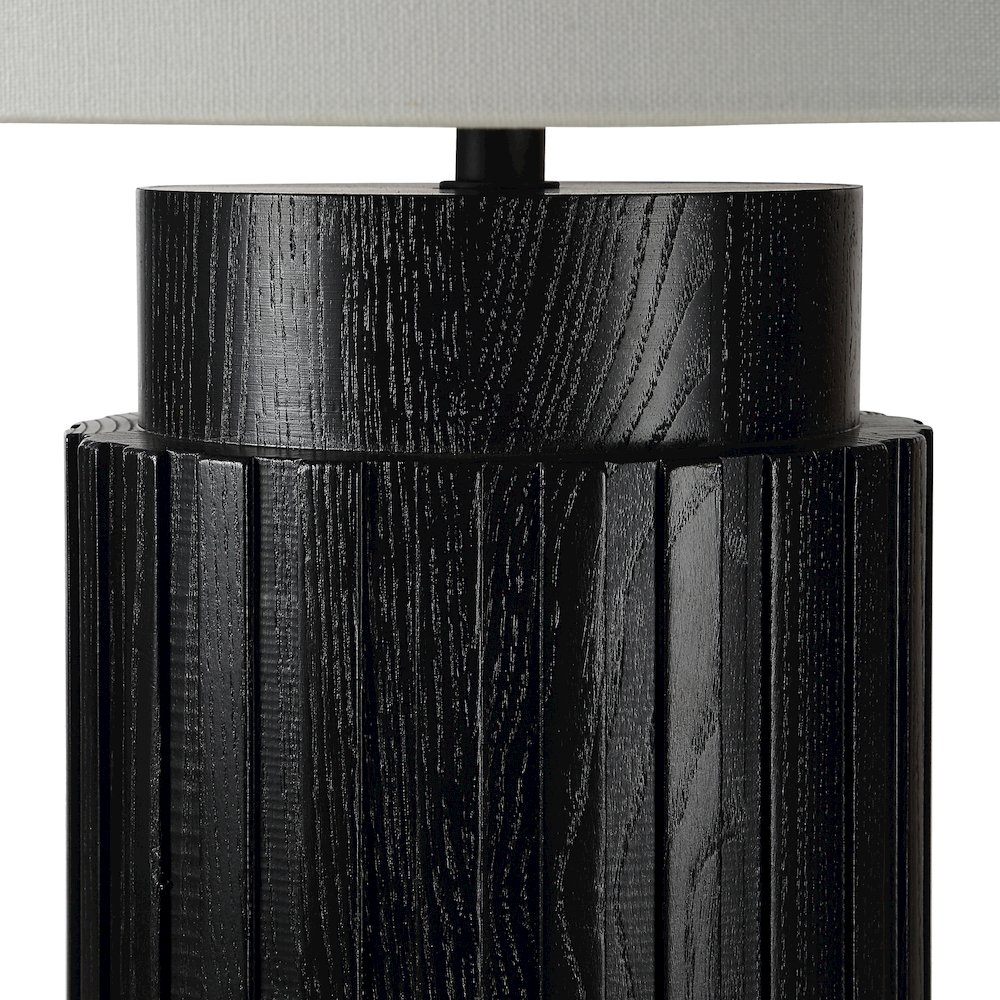 Stilus 26.0" Height Table Lamps, Matte Black. Picture 3