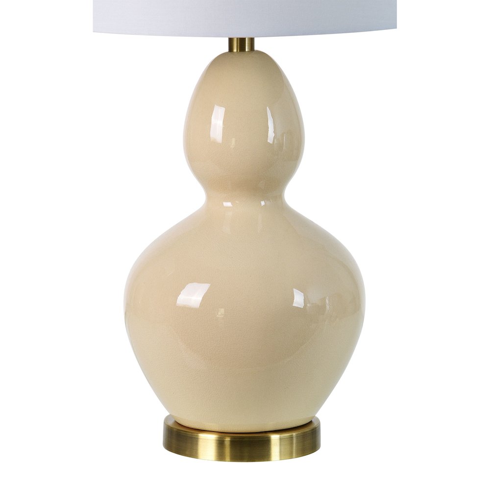 Jesula 26.75" Length Table Lamp- Set of two, Cream. Picture 3