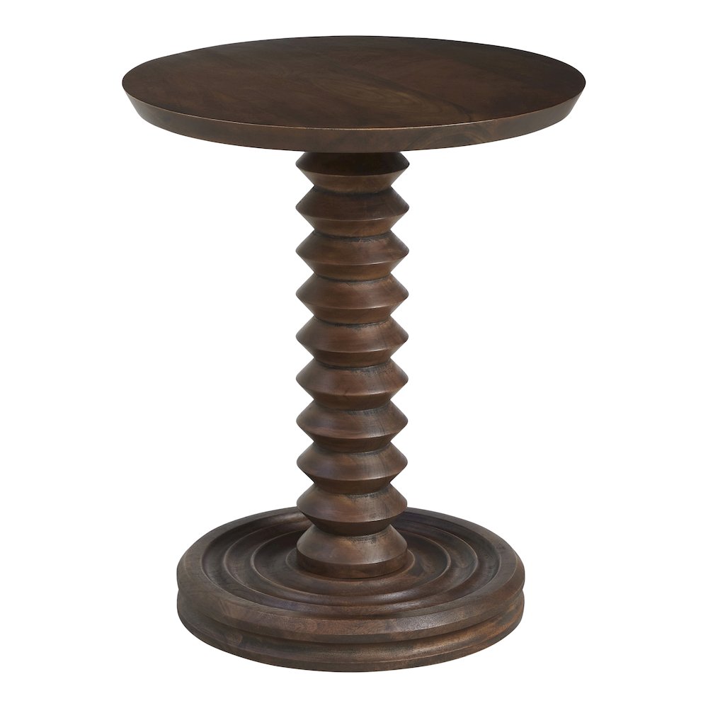 Tonno Indoor Mango Wood Side Table. Picture 1