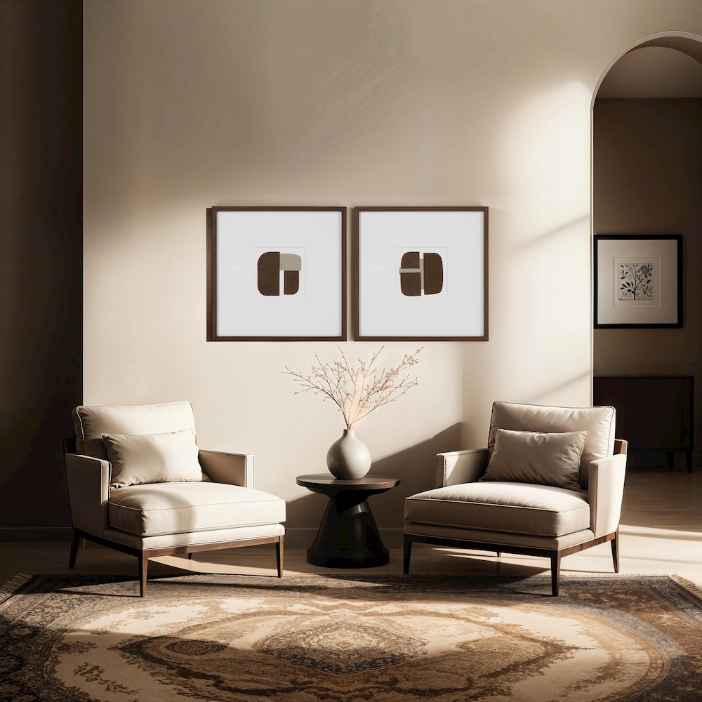 Edge 24.0" Wide Wall Decor, Printed Artwork (2 Piece Set). Picture 2