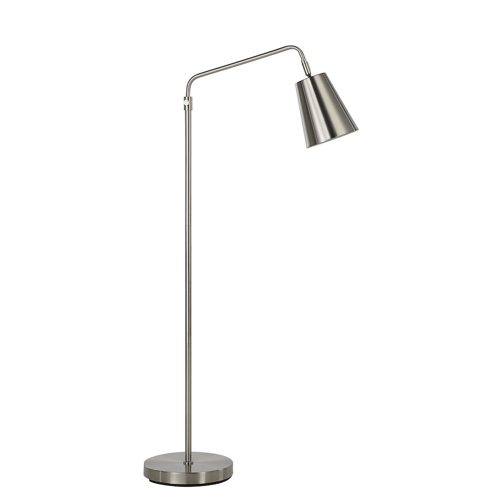 Norwich 47.5" Height Floor Lamp, Grey. Picture 3
