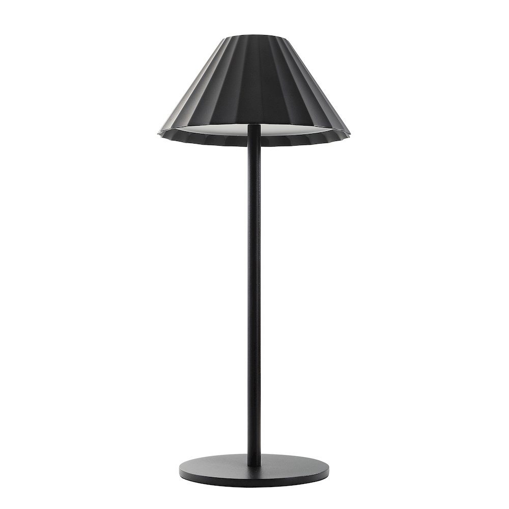 Giada 12.6" Height Table Lamp, Black. Picture 1