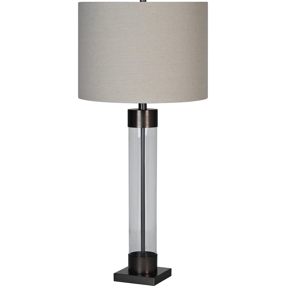 Meredith 1-Light 33.25" Table Lamp with Shade. Picture 3