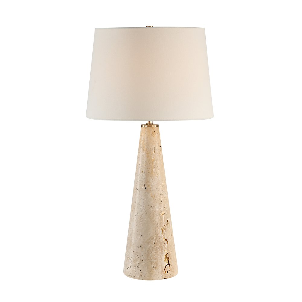 Almeria 28.5" Height Table Lamp, Beige. Picture 3
