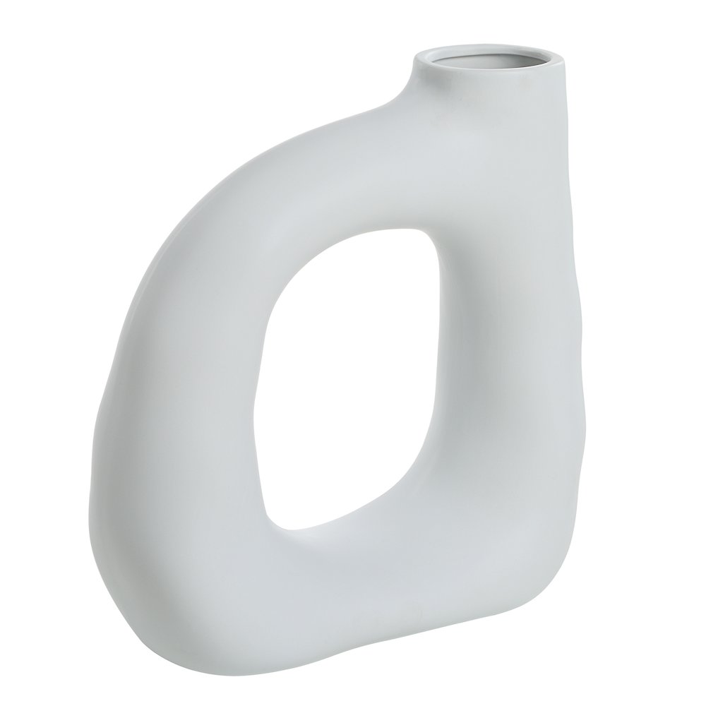 Vostra Vase In White Color. Picture 3