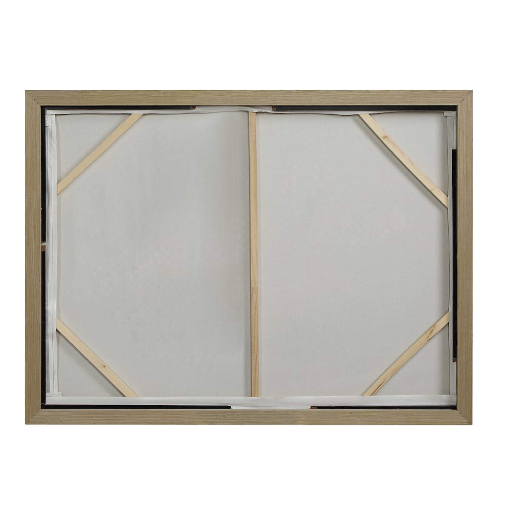 Anse 36" H x 48" W Canvas Art, White. Picture 4