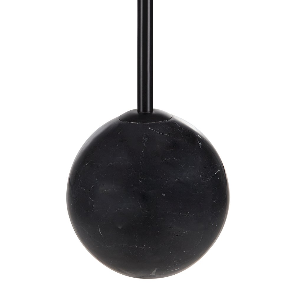 Bangor 27" Tall Matte Black Iron Table Lamp With Tapered Linen Shade (Set Of 2). Picture 3