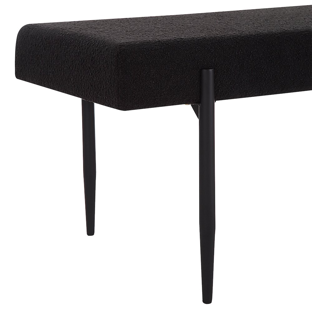 Lowe Bench In Black Color. Picture 4