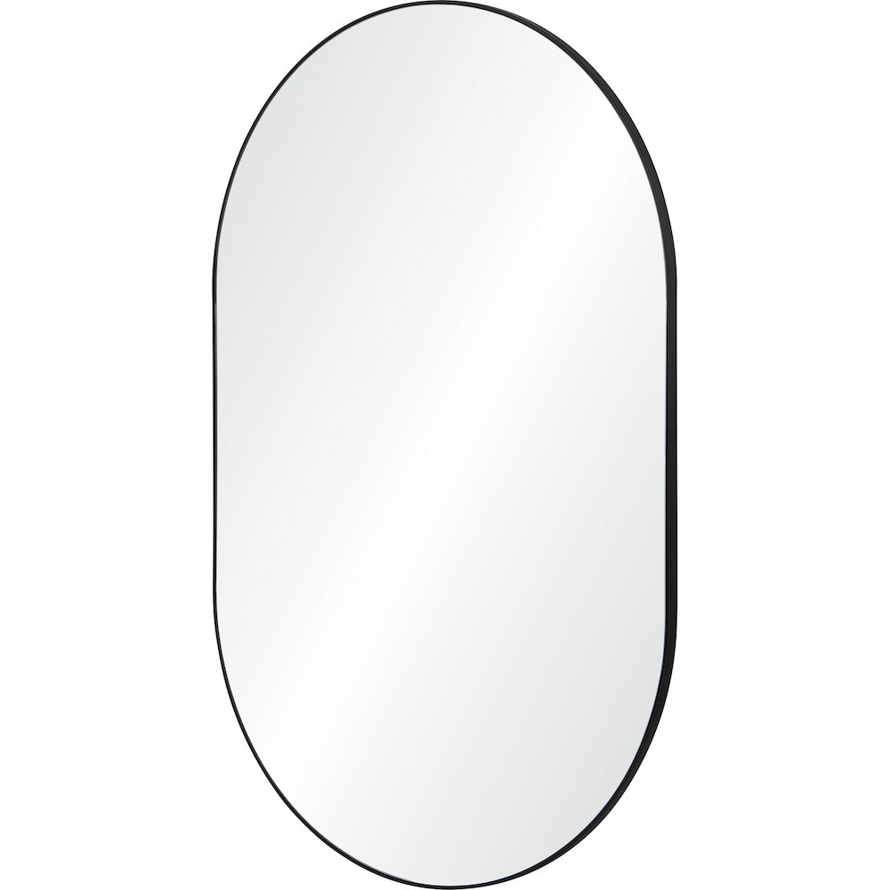 Webster 26 in. x 40 in. Oval Framed Mirror. Picture 3