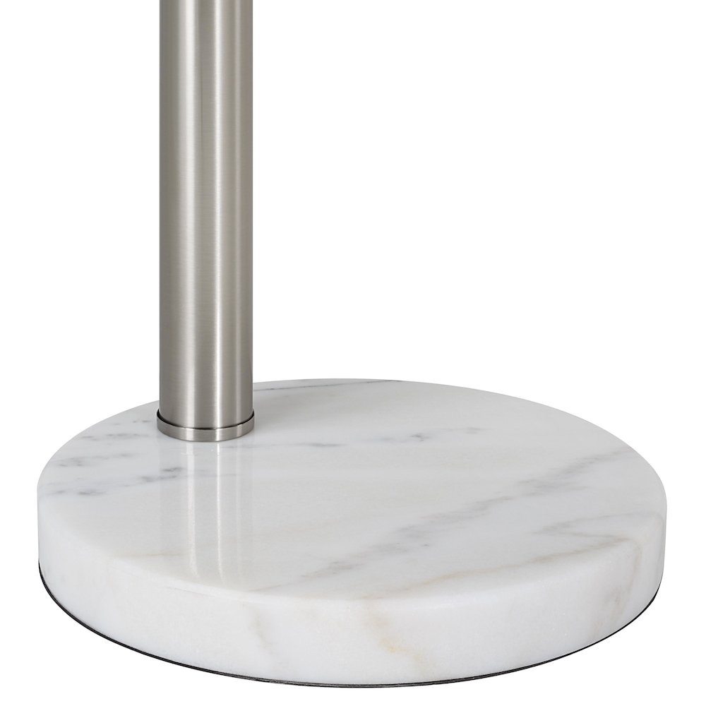 Aguillard 87.5" Height Floor Lamp, Grey. Picture 4