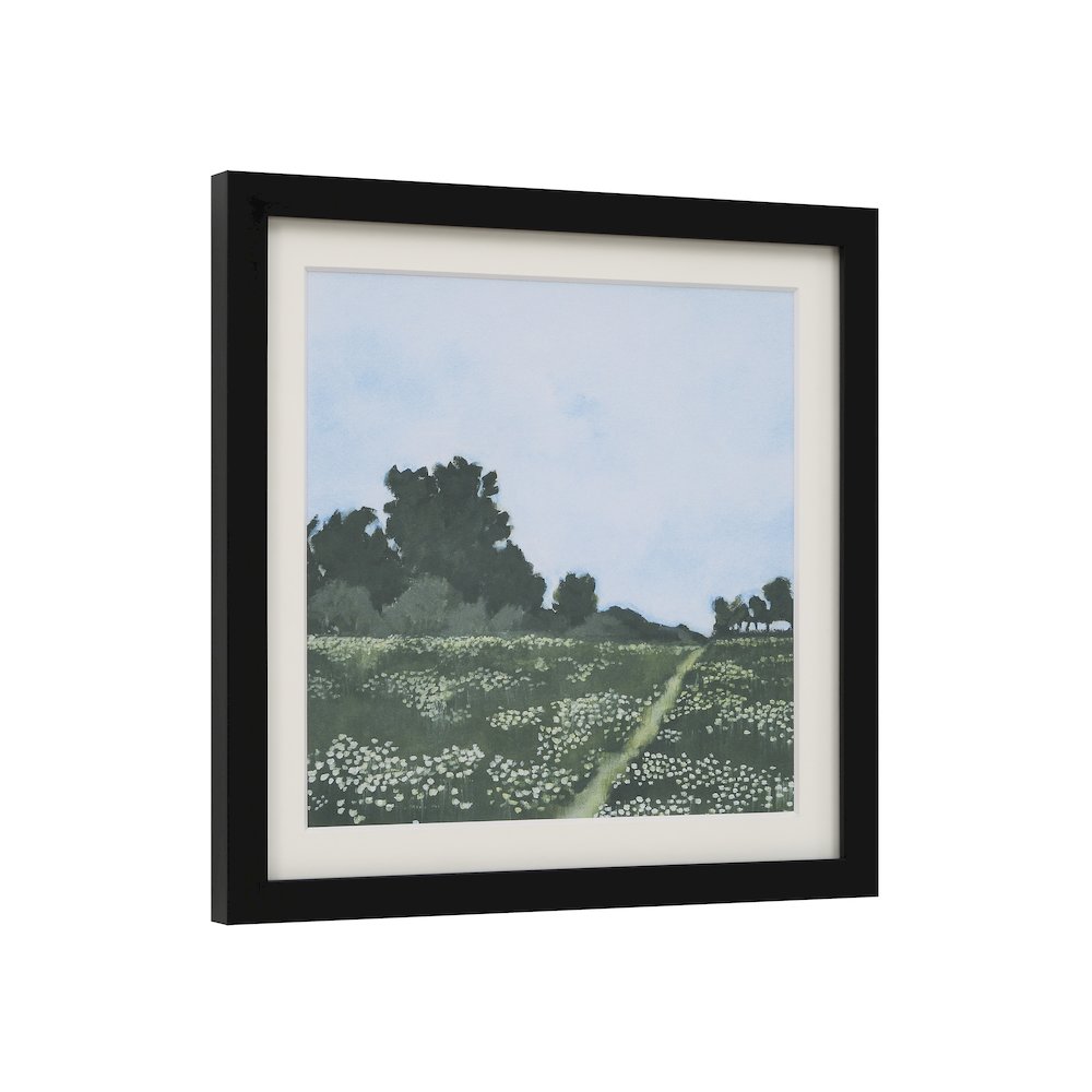 Olmo 14" Wide Wall Decor, Matte Black. Picture 2