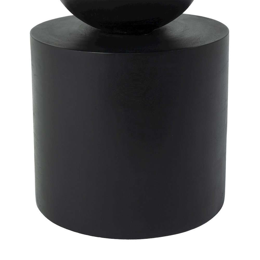 Paola 20.0" Height Side TableBlack. Picture 5