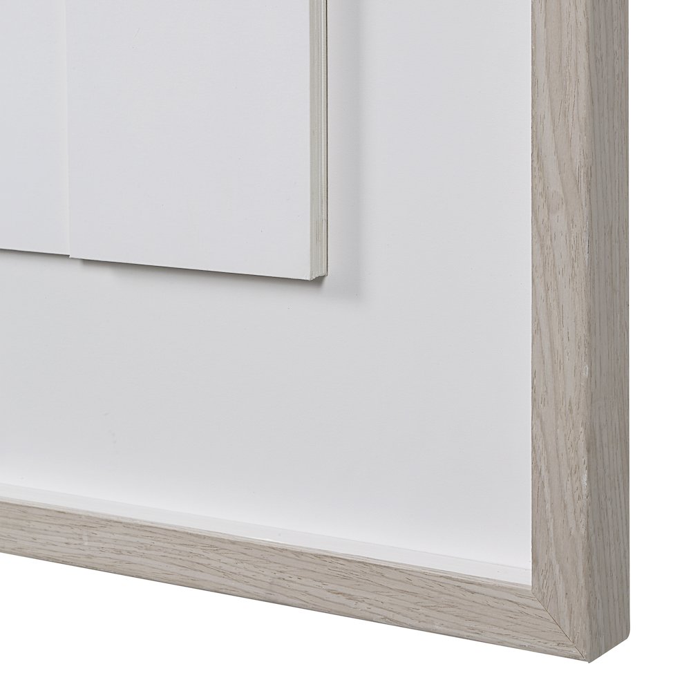 Stardust 48" Wide Wall Art, Matte White. Picture 6
