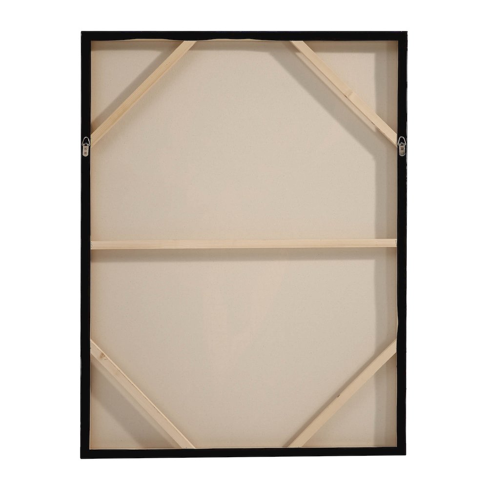 Leandre 36" Wide Canvas Art, Blue. Picture 4