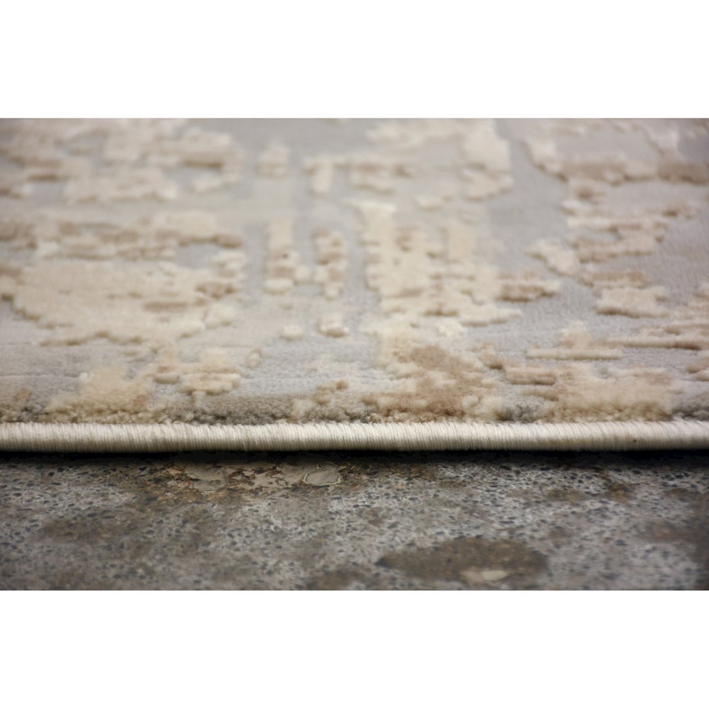 ARIELLA Cream/Grey 10 x 13 Indoor Rug. Picture 4