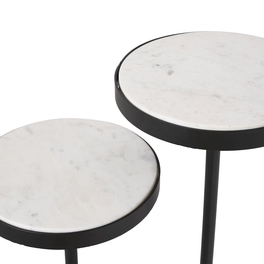 Ambra 25" Height Table, Black. Picture 4