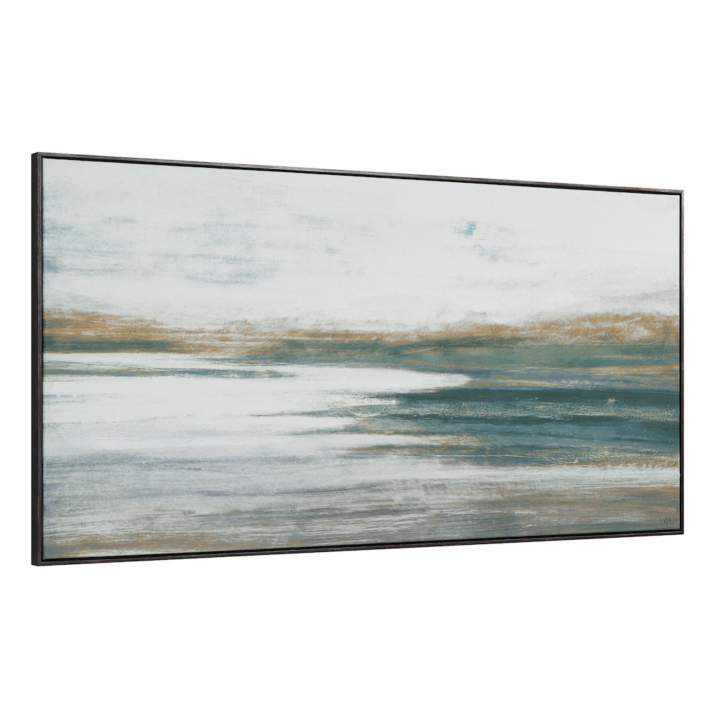 Agave 30" H x 60" W Canvas Art, Blue. Picture 2