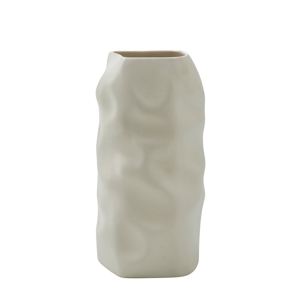 Hermione Vase In Cream Color. Picture 1
