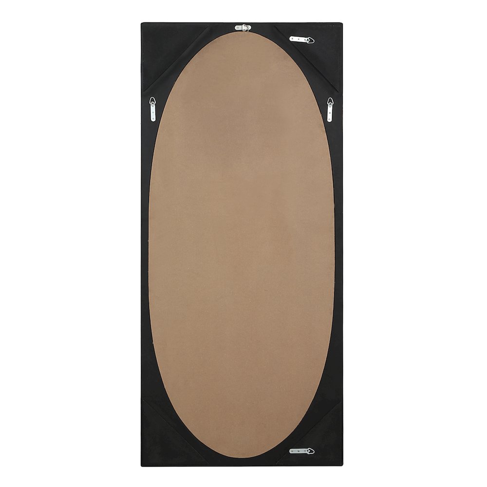 Sitia 68" H x 30" W Wall Mirror, Brown. Picture 4