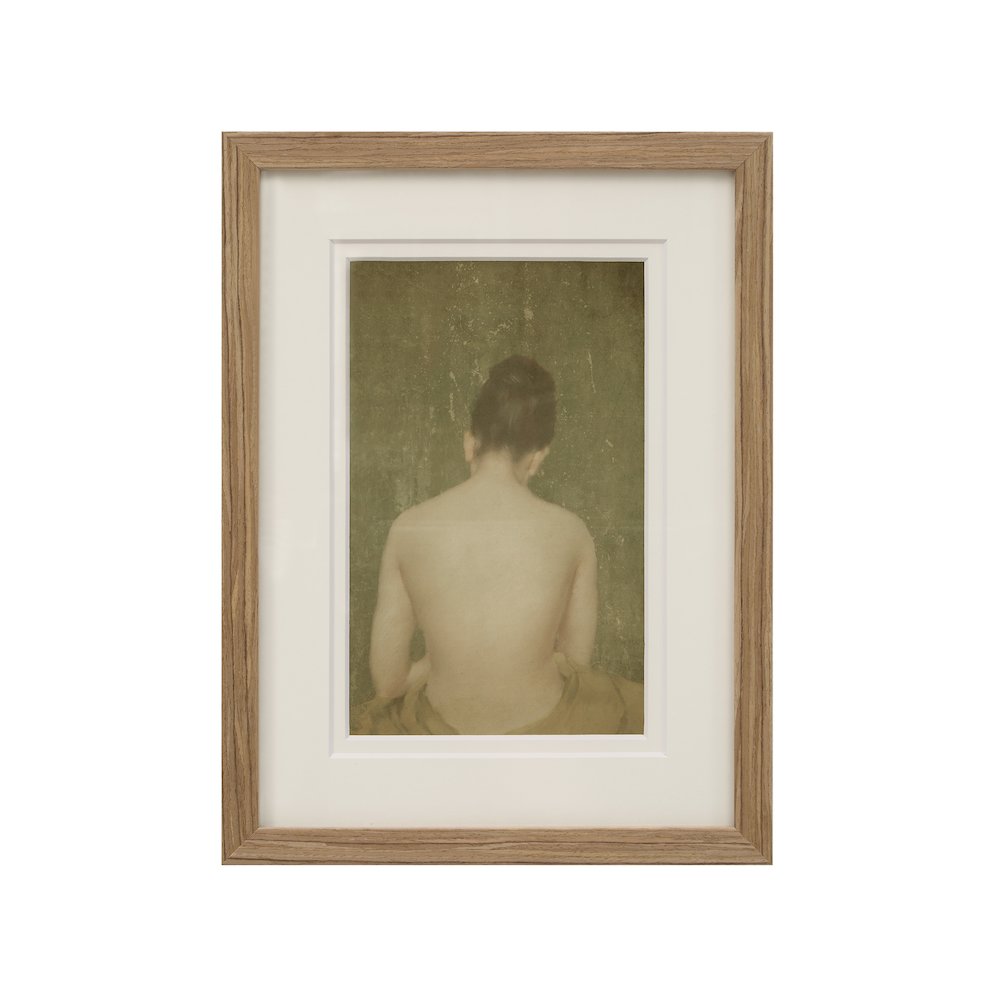Katarina 12" Wide Wall Decor, Medium Walnut. Picture 1