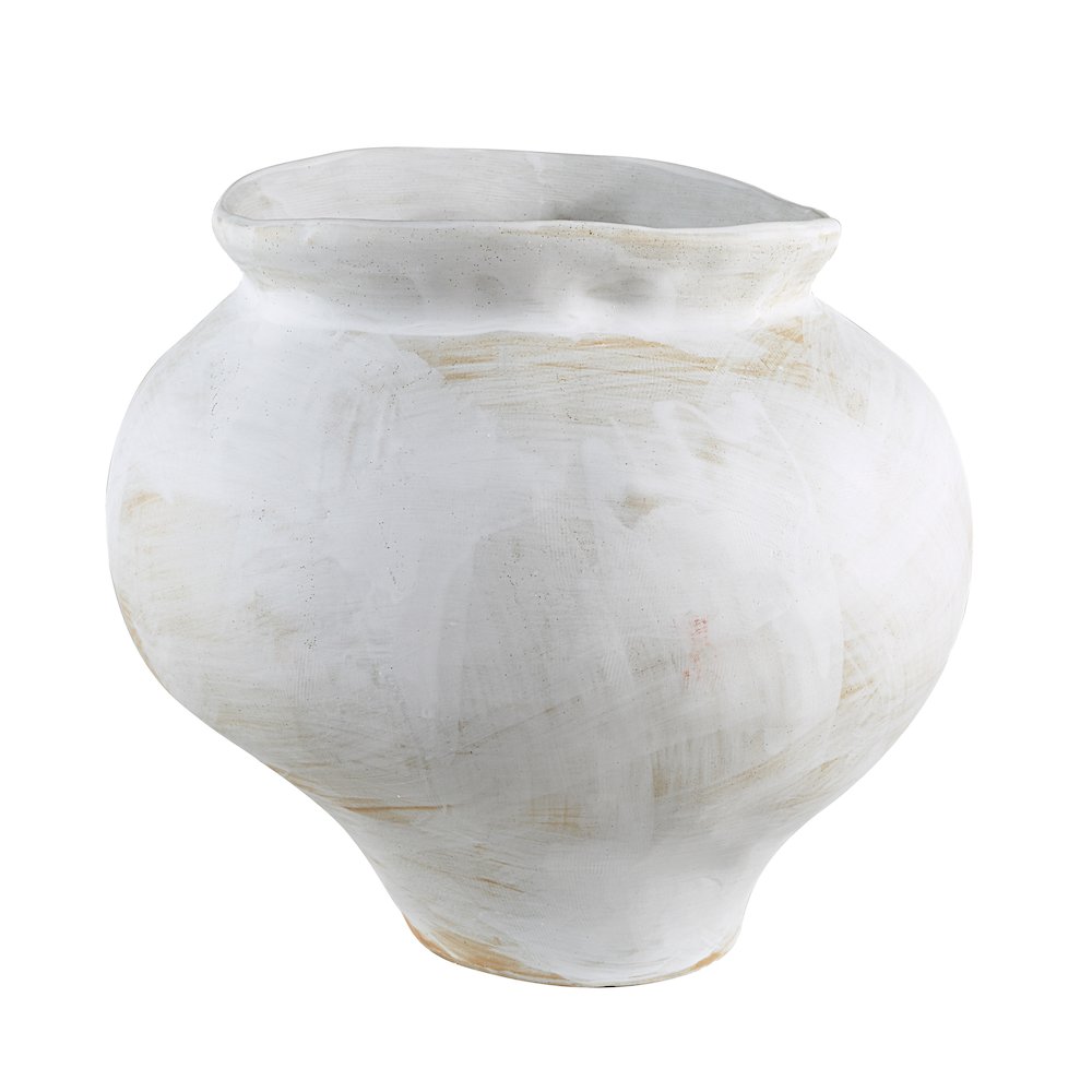 Elia Indoor Vase, White. Picture 2