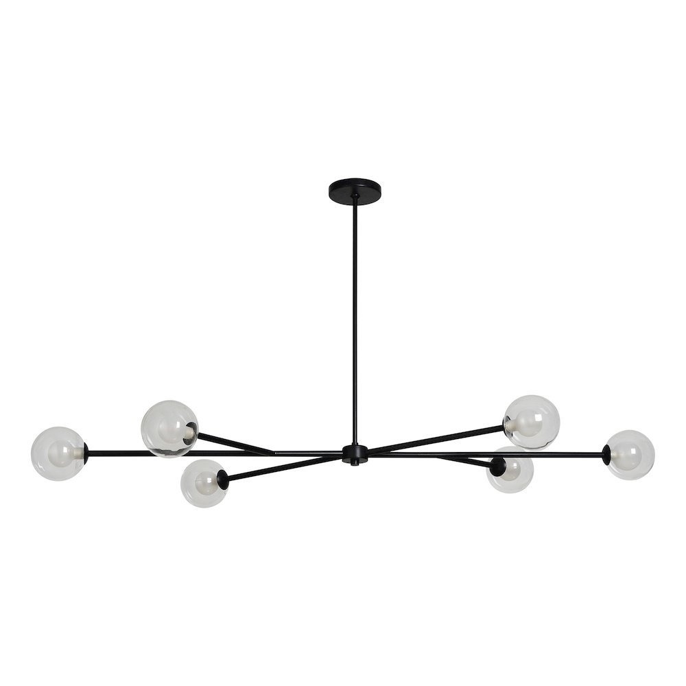 Endah 6 Light Ceiling Fixture. Picture 1