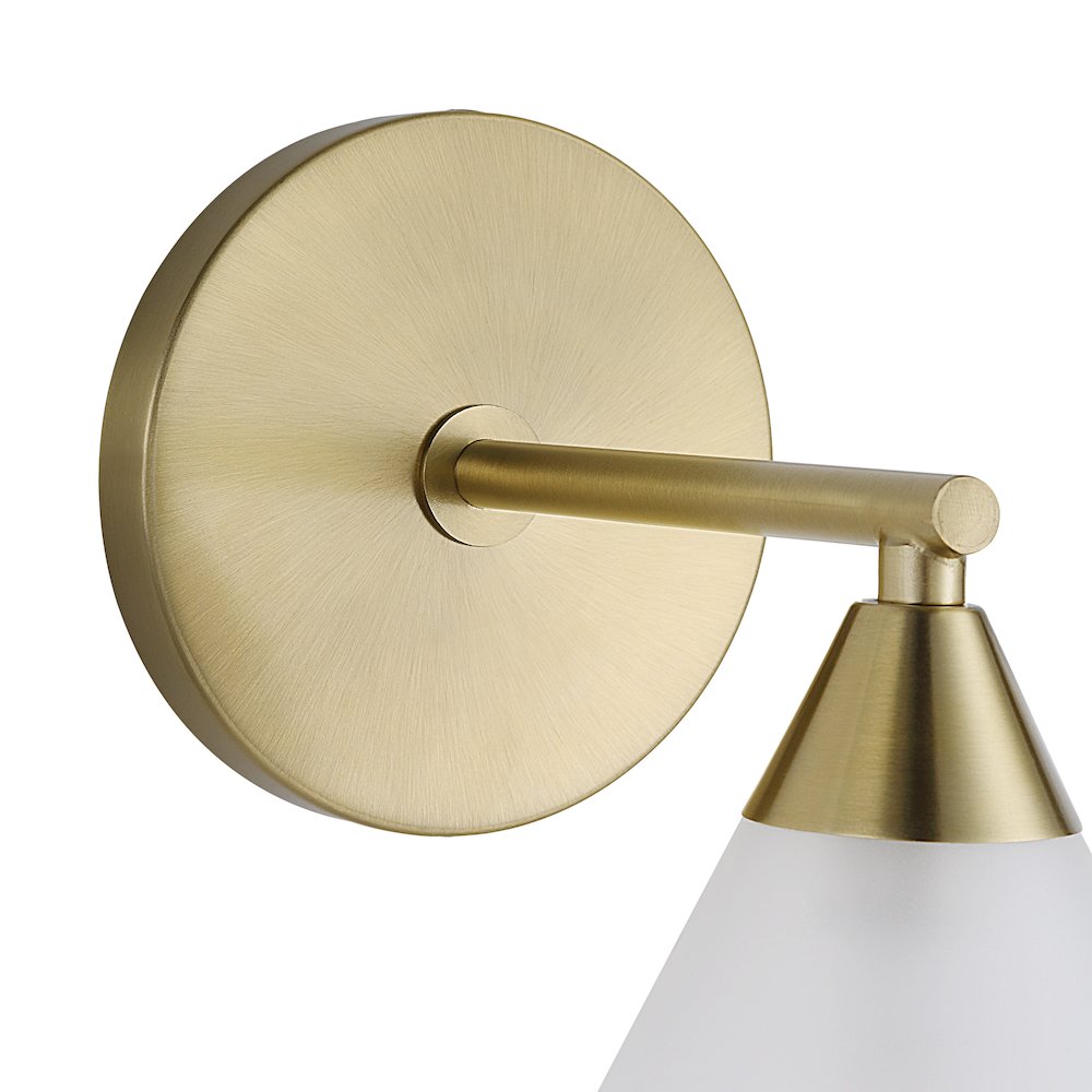 Luna Wall Sconce In Yellow Color. Picture 4