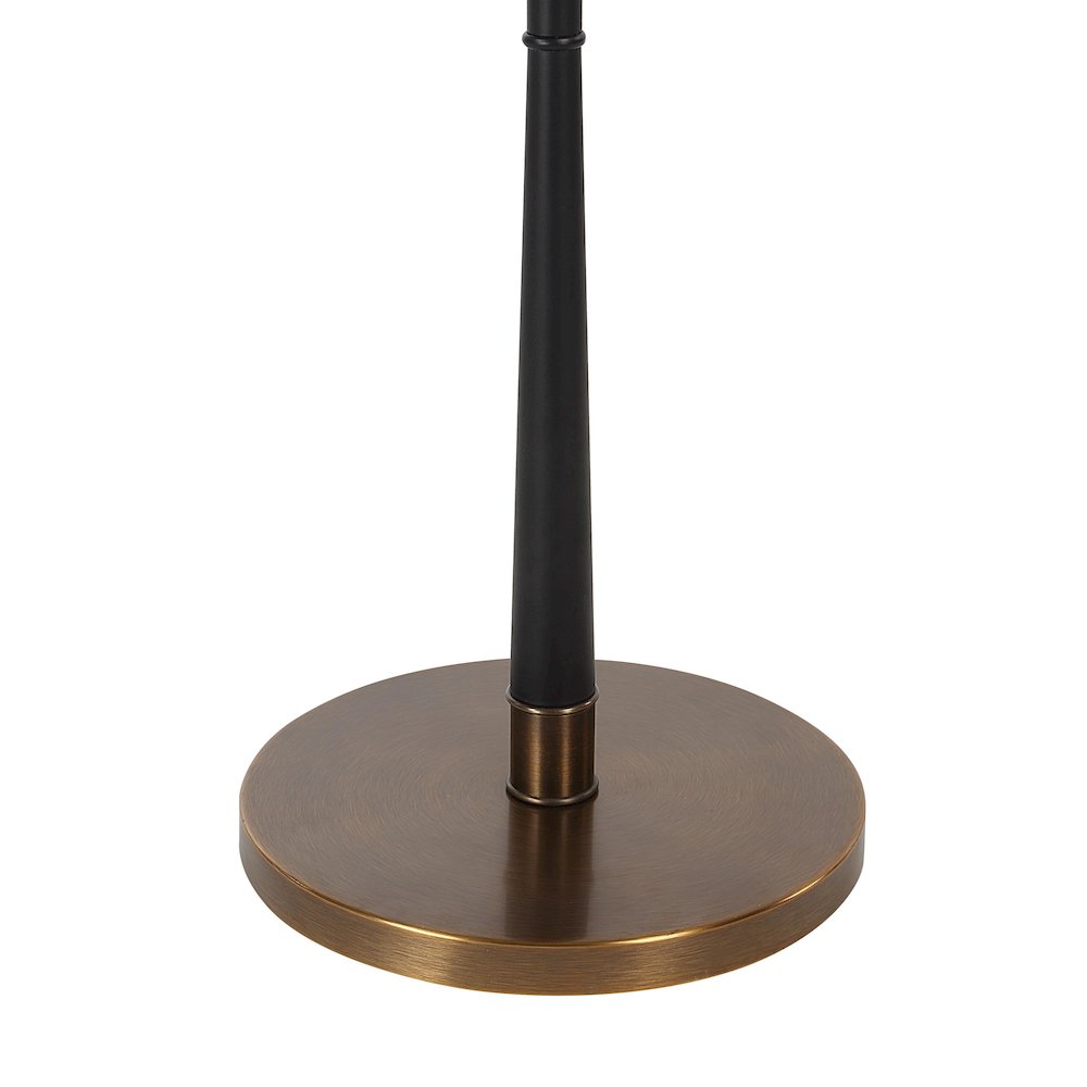 Alban 59" Height Floor Lamp, Black. Picture 4