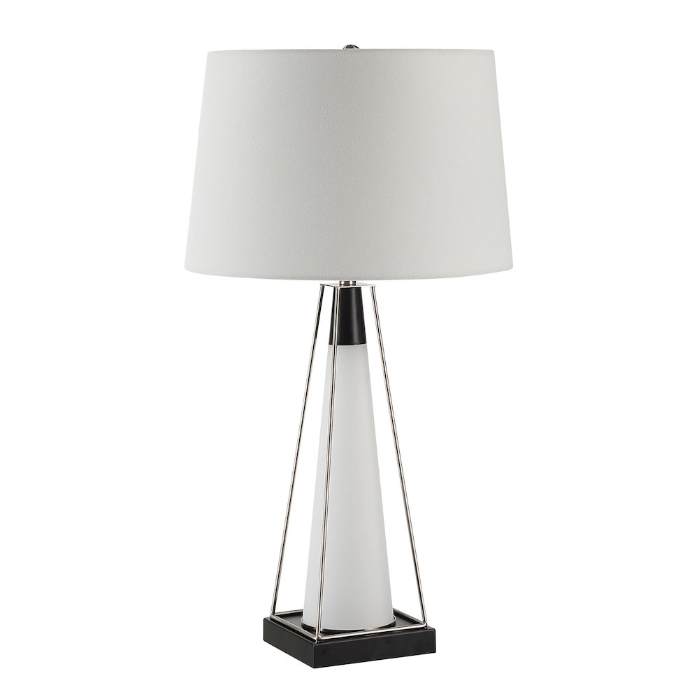 Navagio 28" Height Table Lamp, White. Picture 1
