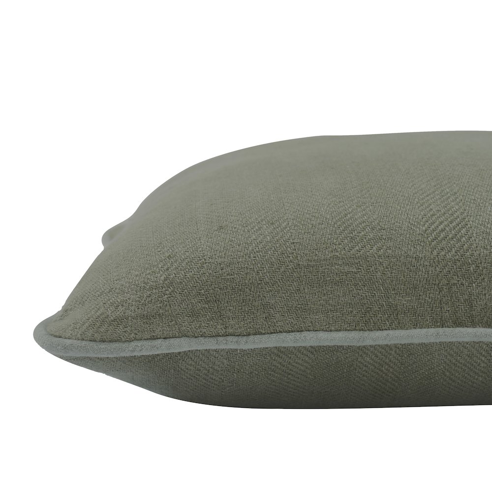 Lavigne 20X20 Indoor Pillow, Dark Green. Picture 5